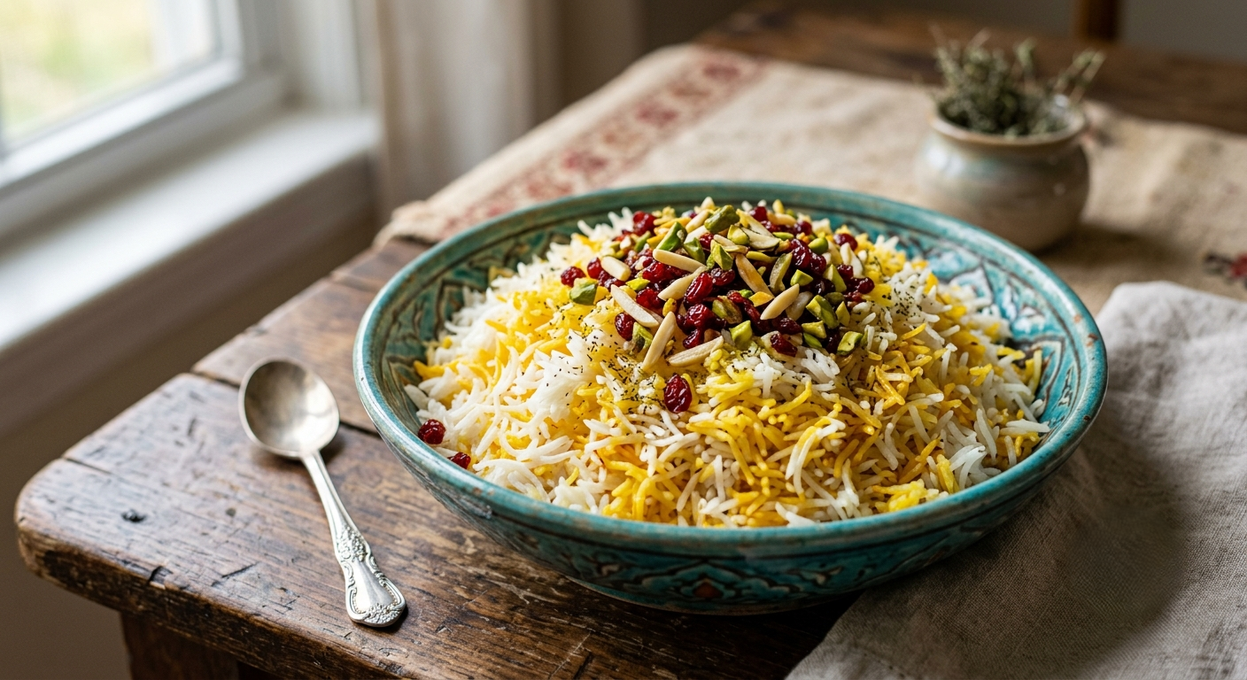 Persian Saffron Rice